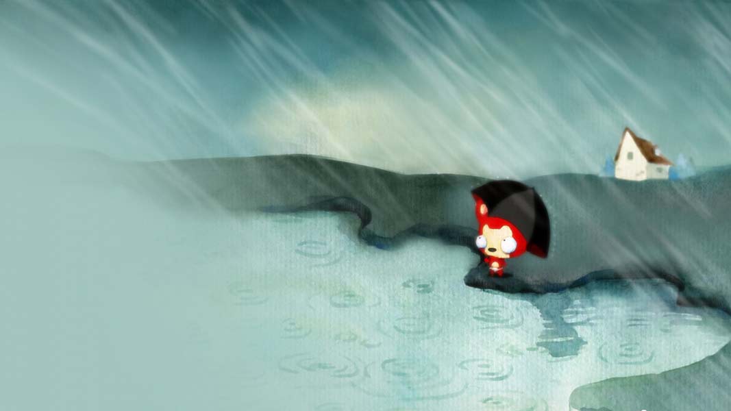 生活難免有風(fēng)風(fēng)雨雨